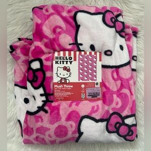 Hello Kitty Bows Throw Blanket